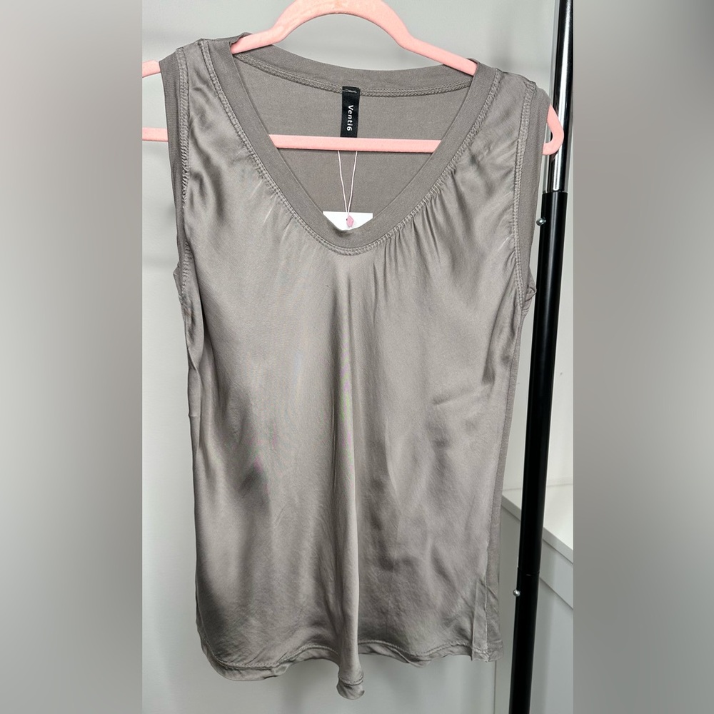 VENTI6 Made in Italy Silk Blend Tank Top